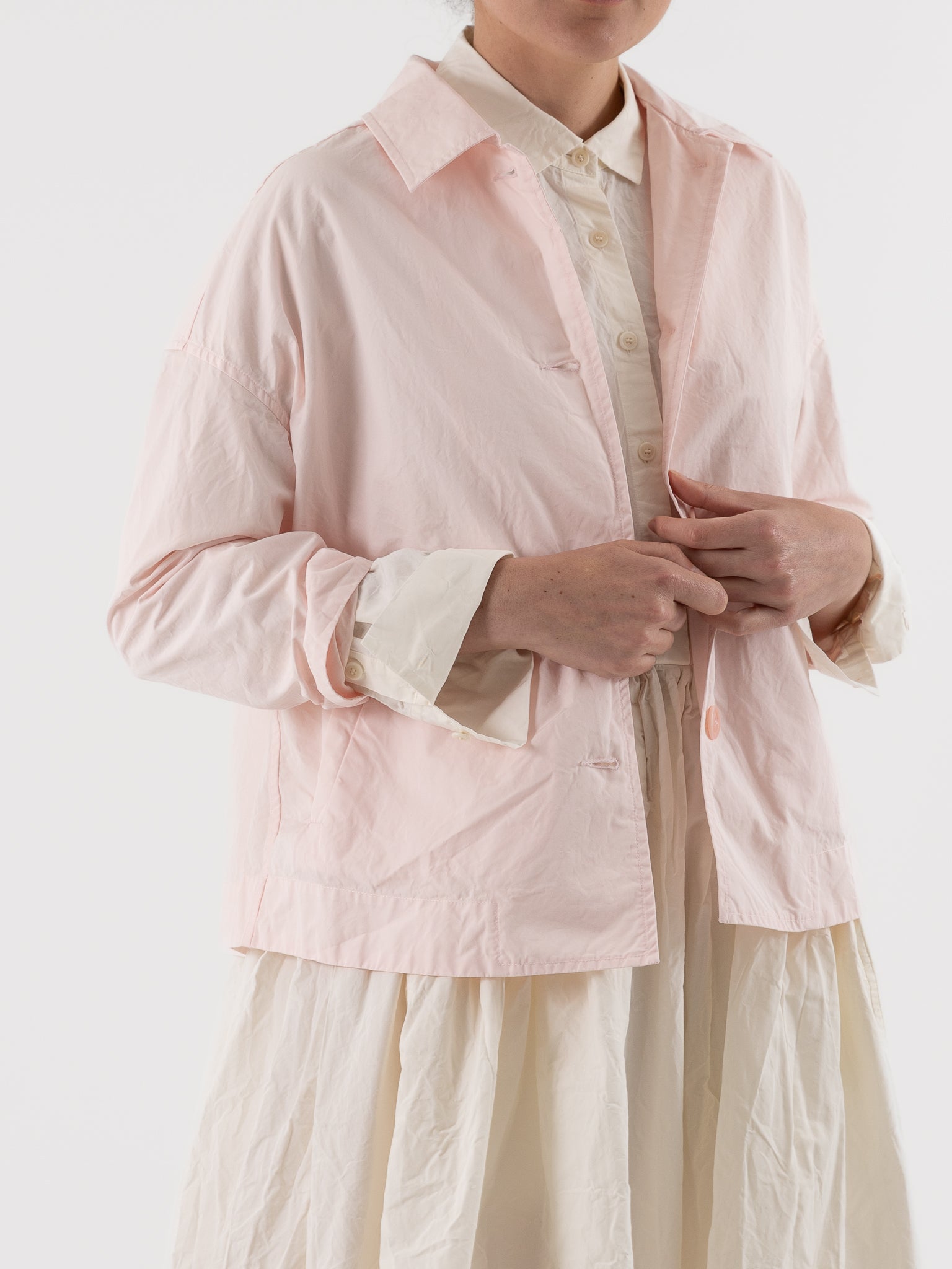 Casey Casey Juliette Jacket in Sakura Pink - CASEY CASEY at Worthwhile - shop JACKET