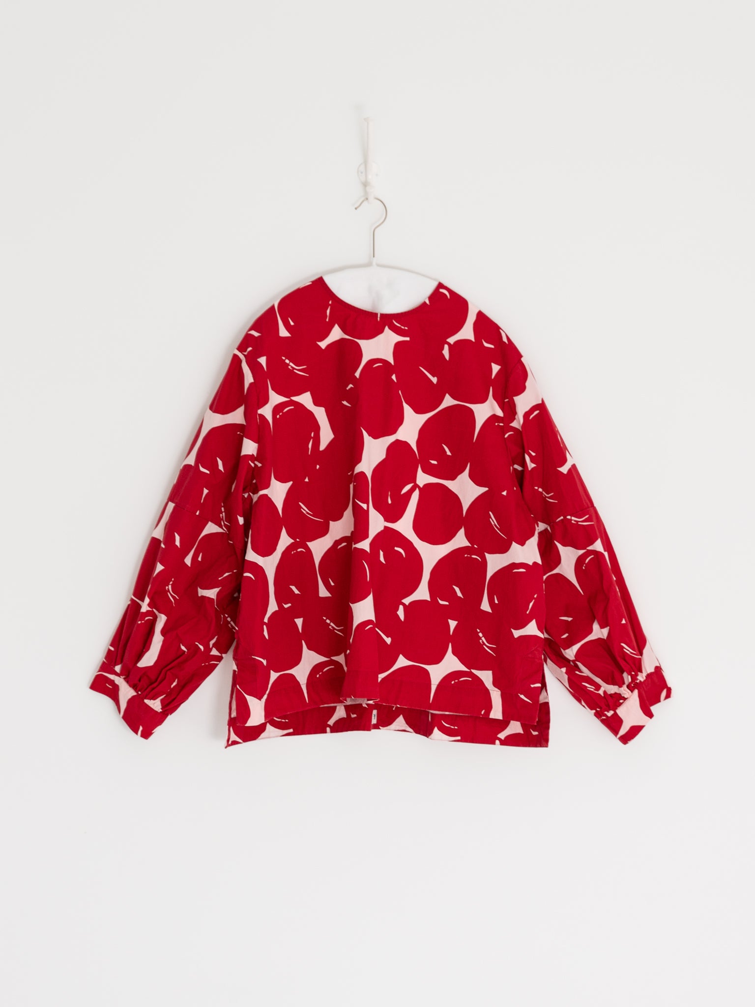 Casey Casey Biggy Top in Red Print - CASEY CASEY at Worthwhile - shop TOP