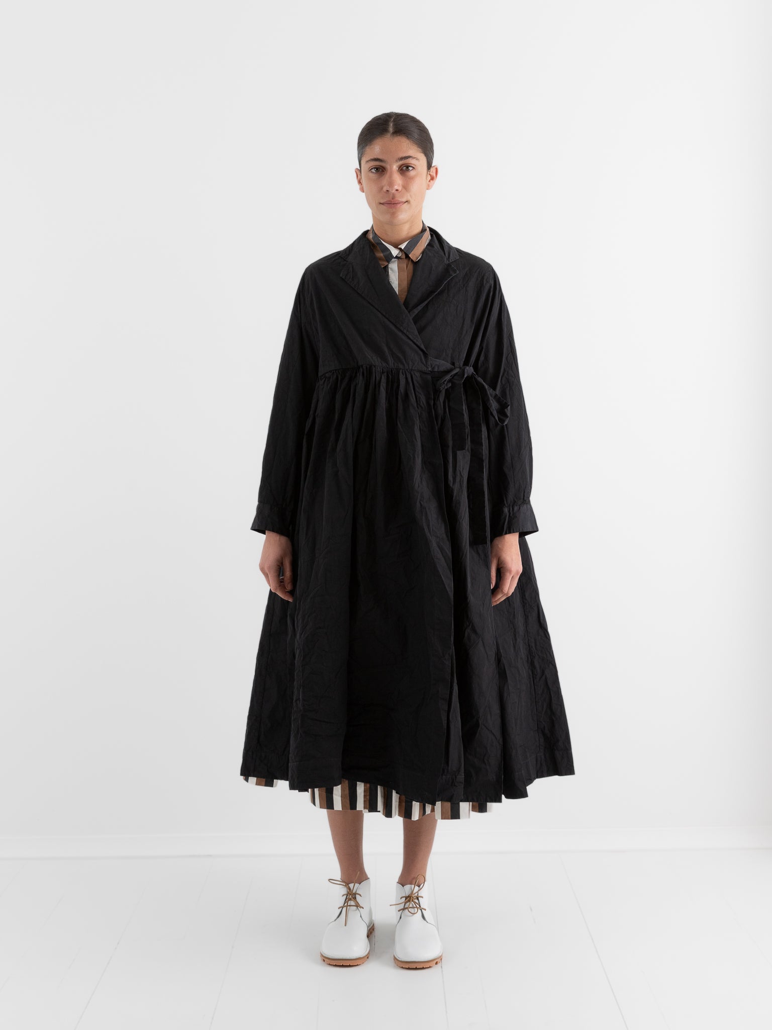 ワンピース 25SS CASEY CASEY / TINA DRESS Casey Casey Tina Dress 24FR516 Black