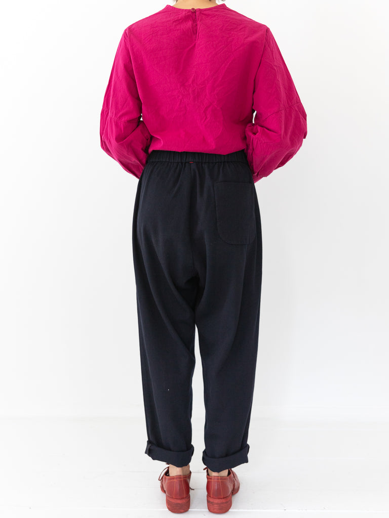 Casey Casey Fabi Pant, Navy - Worthwhile
