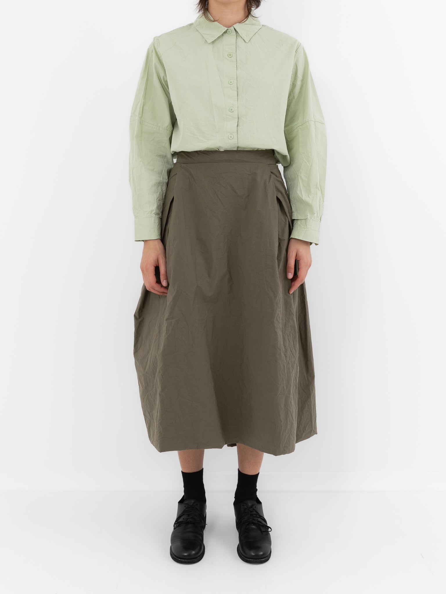 Casey Casey Moon Skirt, Olive - Worthwhile - CASEY CASEY