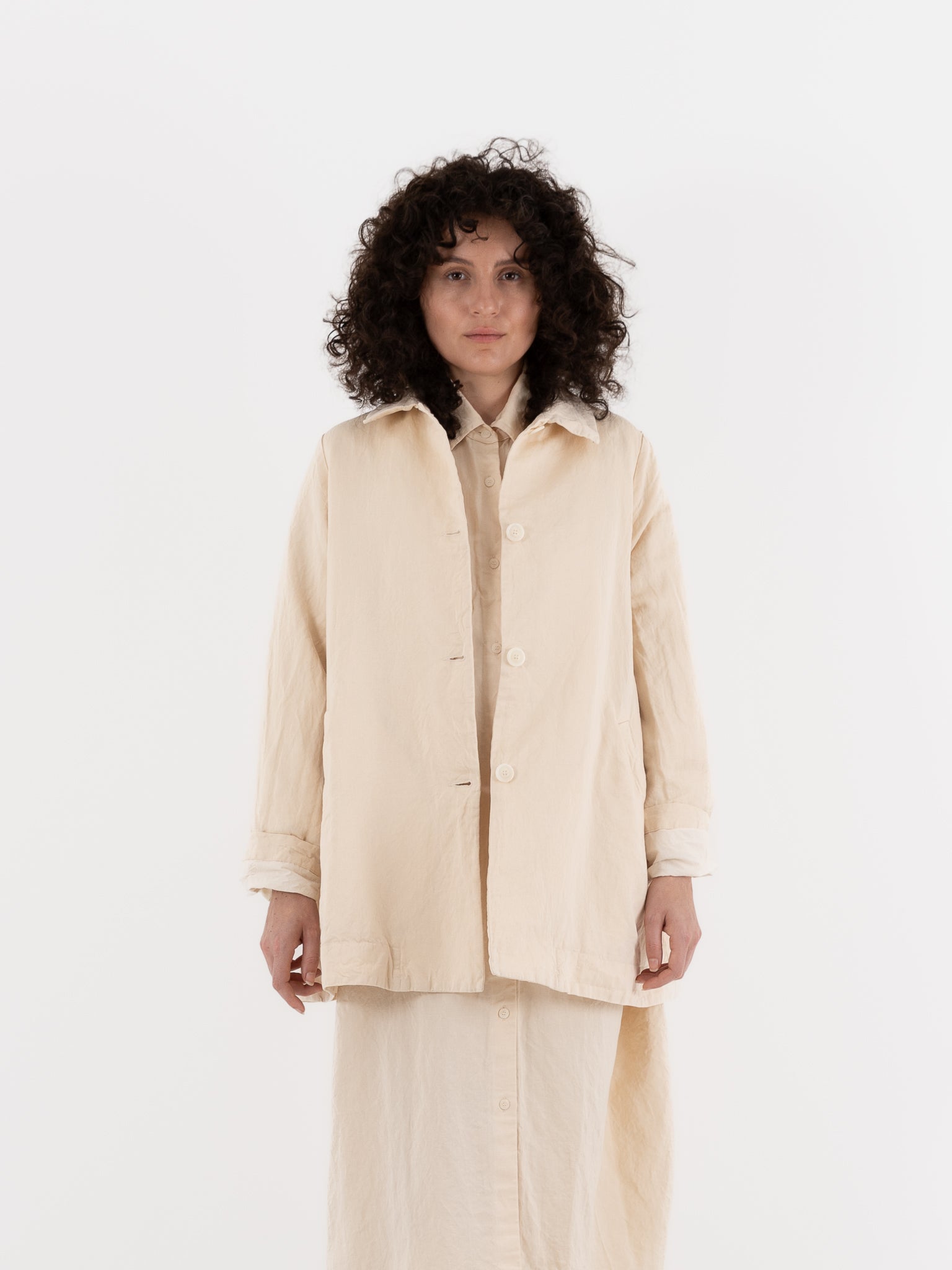 Casey Casey Soleil Jacket in Natural at Worthwhile