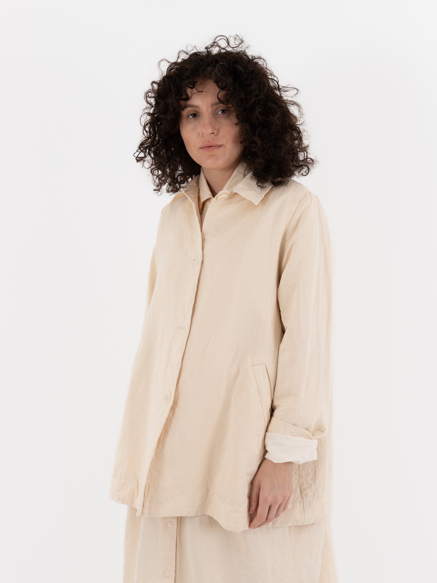 Casey Casey Soleil Jacket in Natural at Worthwhile