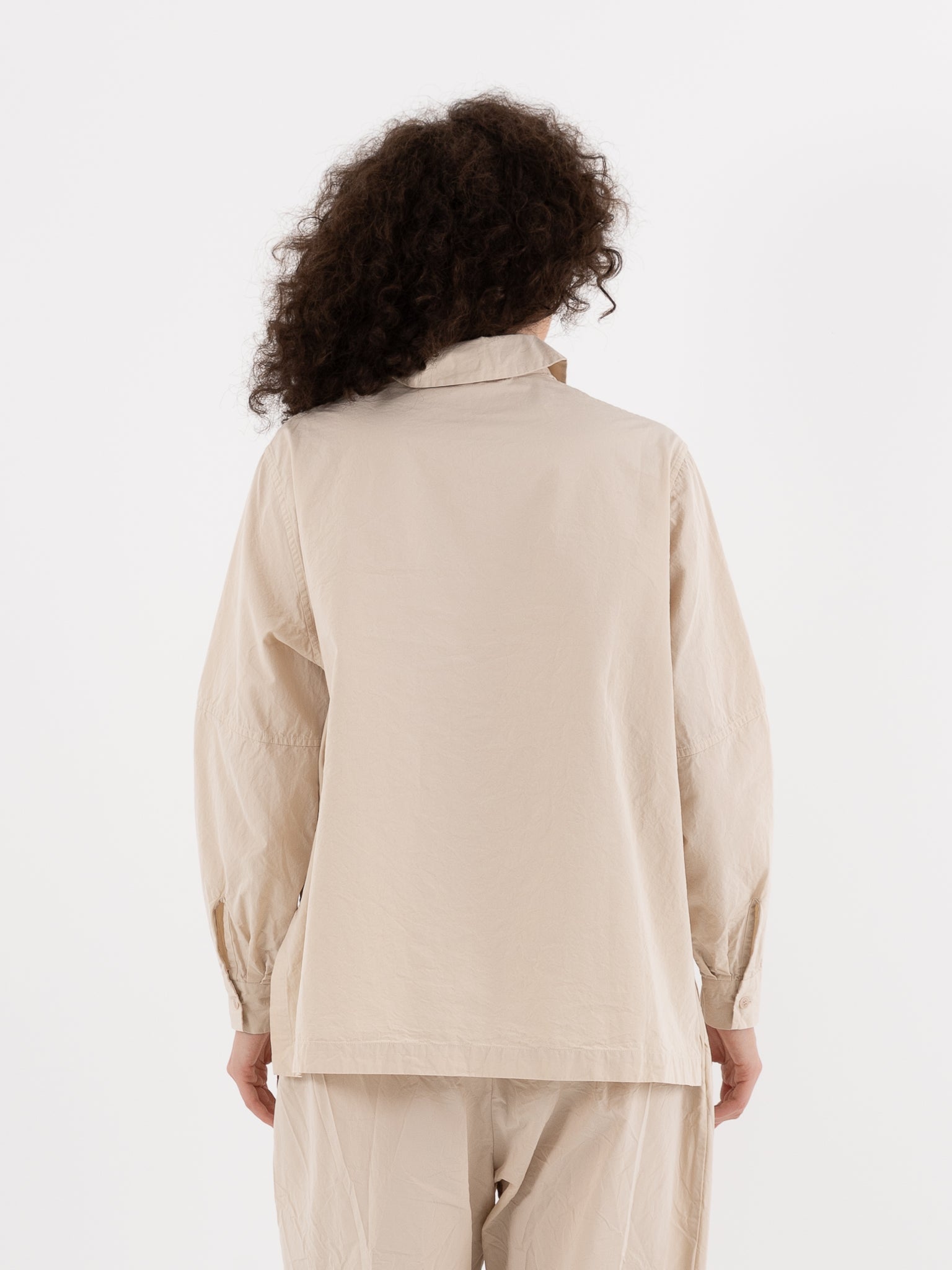 Casey Casey Elena Shirt in Off White - CASEY CASEY at Worthwhile - shop TOP