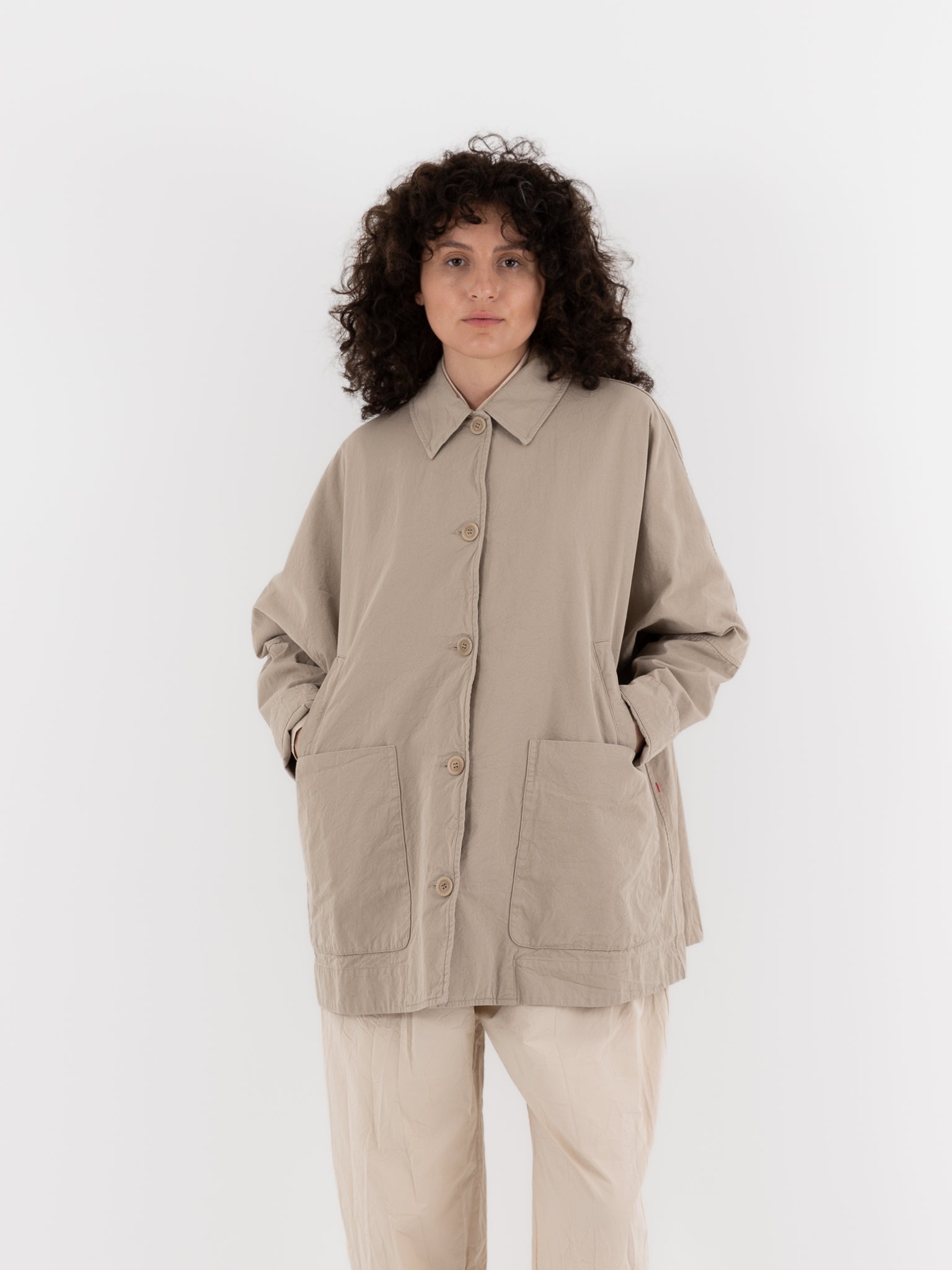 Casey Casey Tatiana Jacket in Oatmeal at Worthwhile