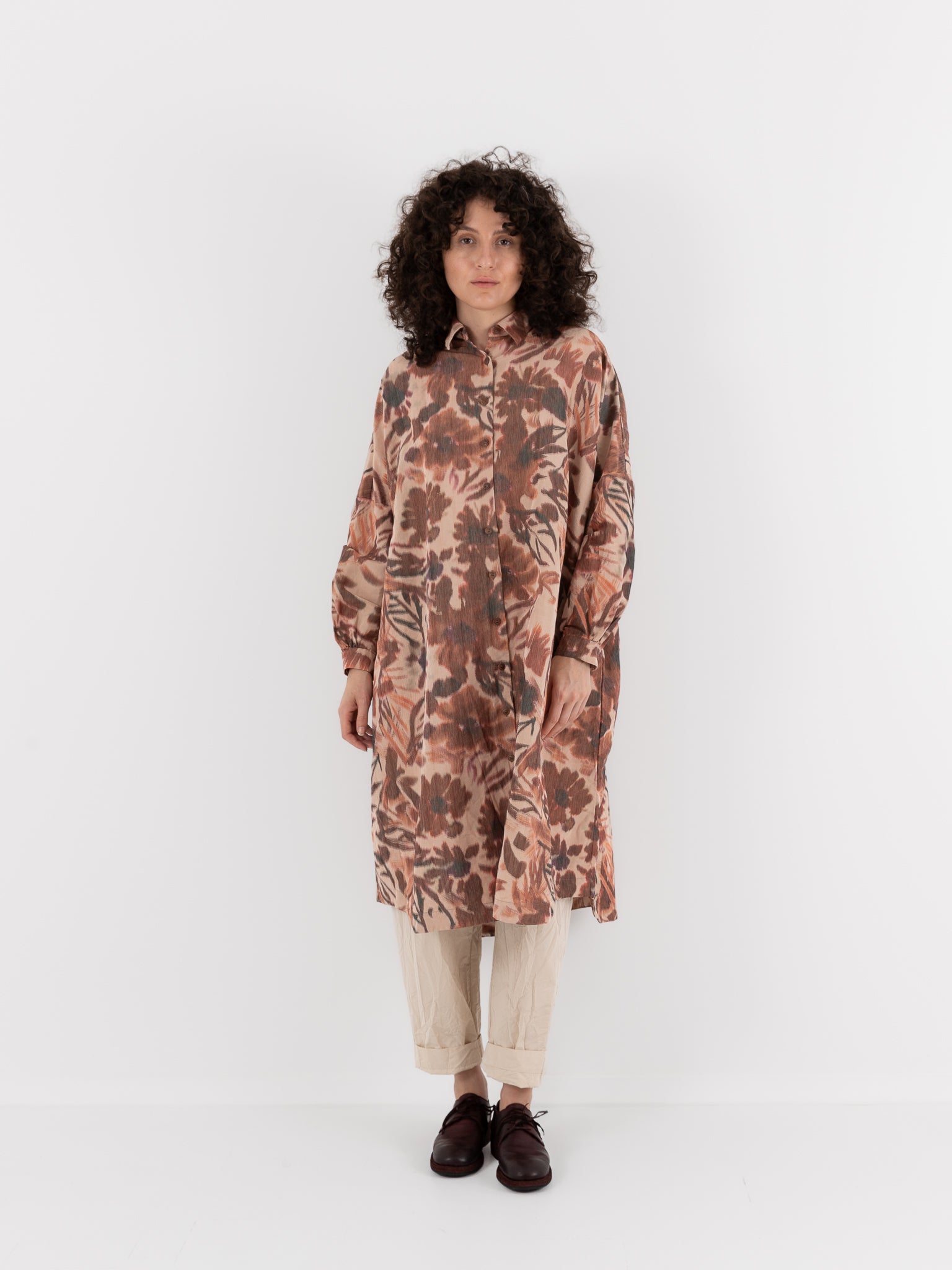 Casey Casey Yupi Dress in Ikat/Reds - CASEY CASEY at Worthwhile - shop DRESS