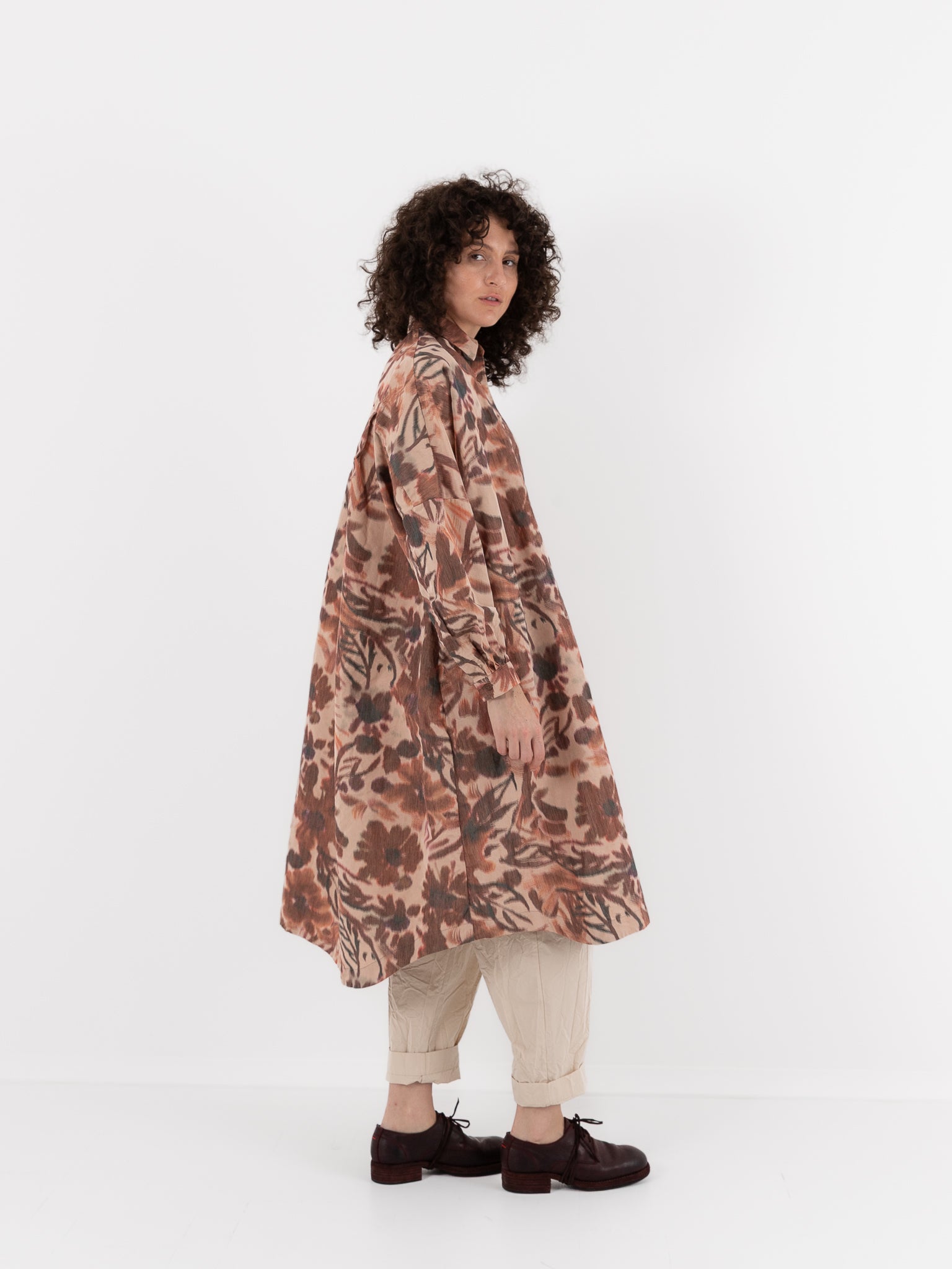 Casey Casey Yupi Dress in Ikat/Reds - CASEY CASEY at Worthwhile - shop DRESS