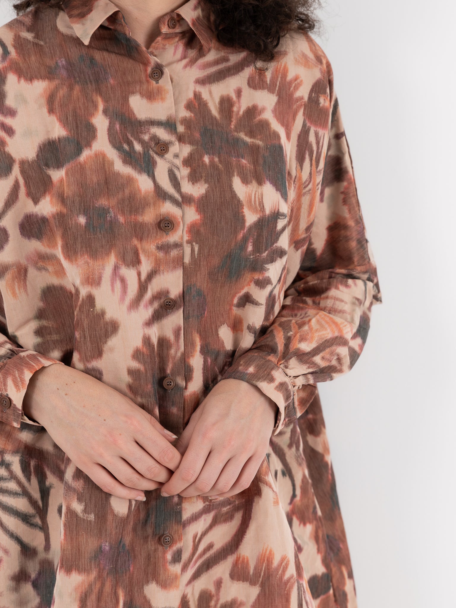 Casey Casey Yupi Dress in Ikat/Reds - CASEY CASEY at Worthwhile - shop DRESS