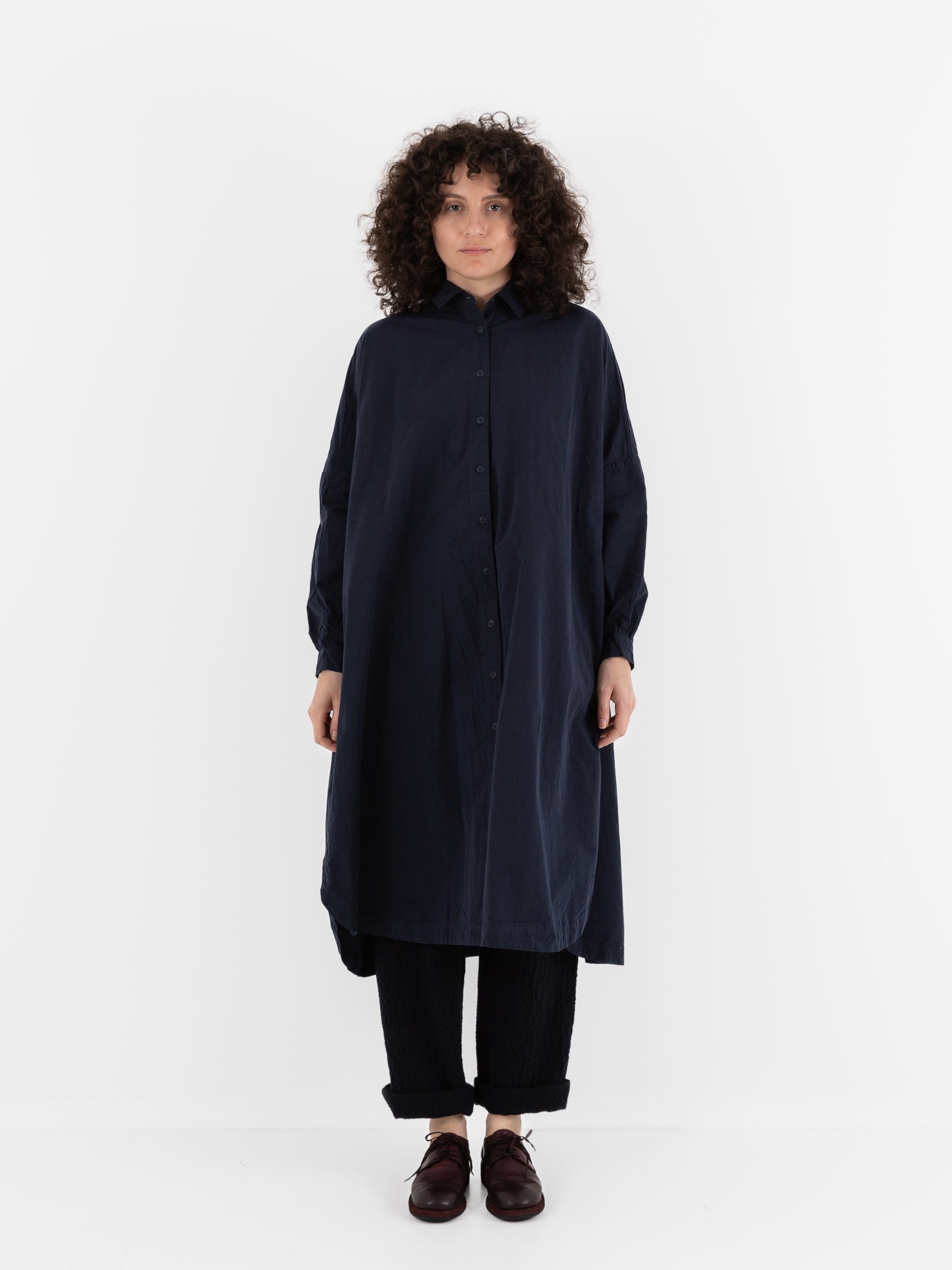 Casey Casey Yuri Dress in Navy - CASEY CASEY at Worthwhile - shop DRESS