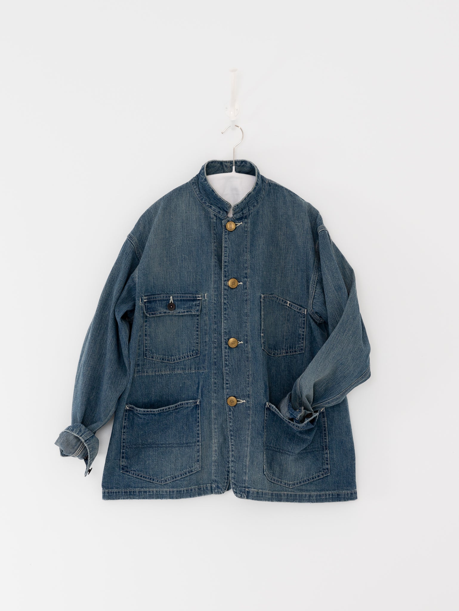 Chimala Short Chore Jacket in Light Vintage - CHIMALA at Worthwhile - shop JACKET
