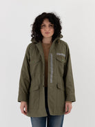 Chimala Air Force Cattle Jacket in Khaki Green - CHIMALA at Worthwhile - shop JACKET
