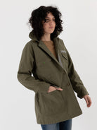 Chimala Air Force Cattle Jacket in Khaki Green - CHIMALA at Worthwhile - shop JACKET