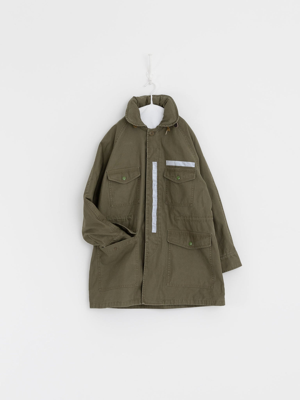 Chimala Air Force Cattle Jacket in Khaki Green - CHIMALA at Worthwhile - shop JACKET