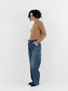Chimala Denim Painter Pants in Medium Engineer Wash - CHIMALA at Worthwhile - shop PANT
