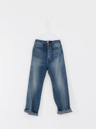 Chimala Denim Straight Cut in Work Light Blue Wash - CHIMALA at Worthwhile - shop PANT