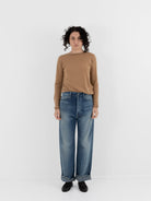 Chimala Denim Straight Cut in Work Light Blue Wash - CHIMALA at Worthwhile - shop PANT