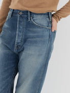 Chimala Denim Straight Cut in Work Light Blue Wash - CHIMALA at Worthwhile - shop PANT
