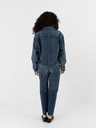 Chimala Selvedge Denim Short Jacket in Vintage Light - CHIMALA at Worthwhile - shop JACKET