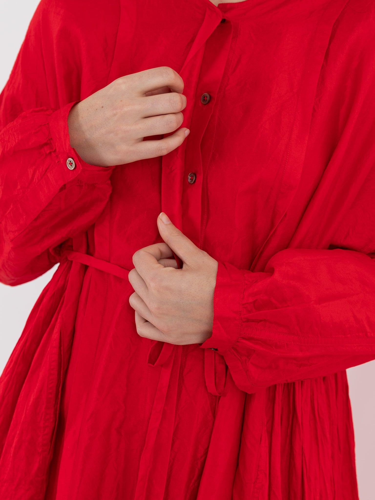 Christian Peau Dress in Red - CHRISTIAN PEAU at Worthwhile - shop DRESS