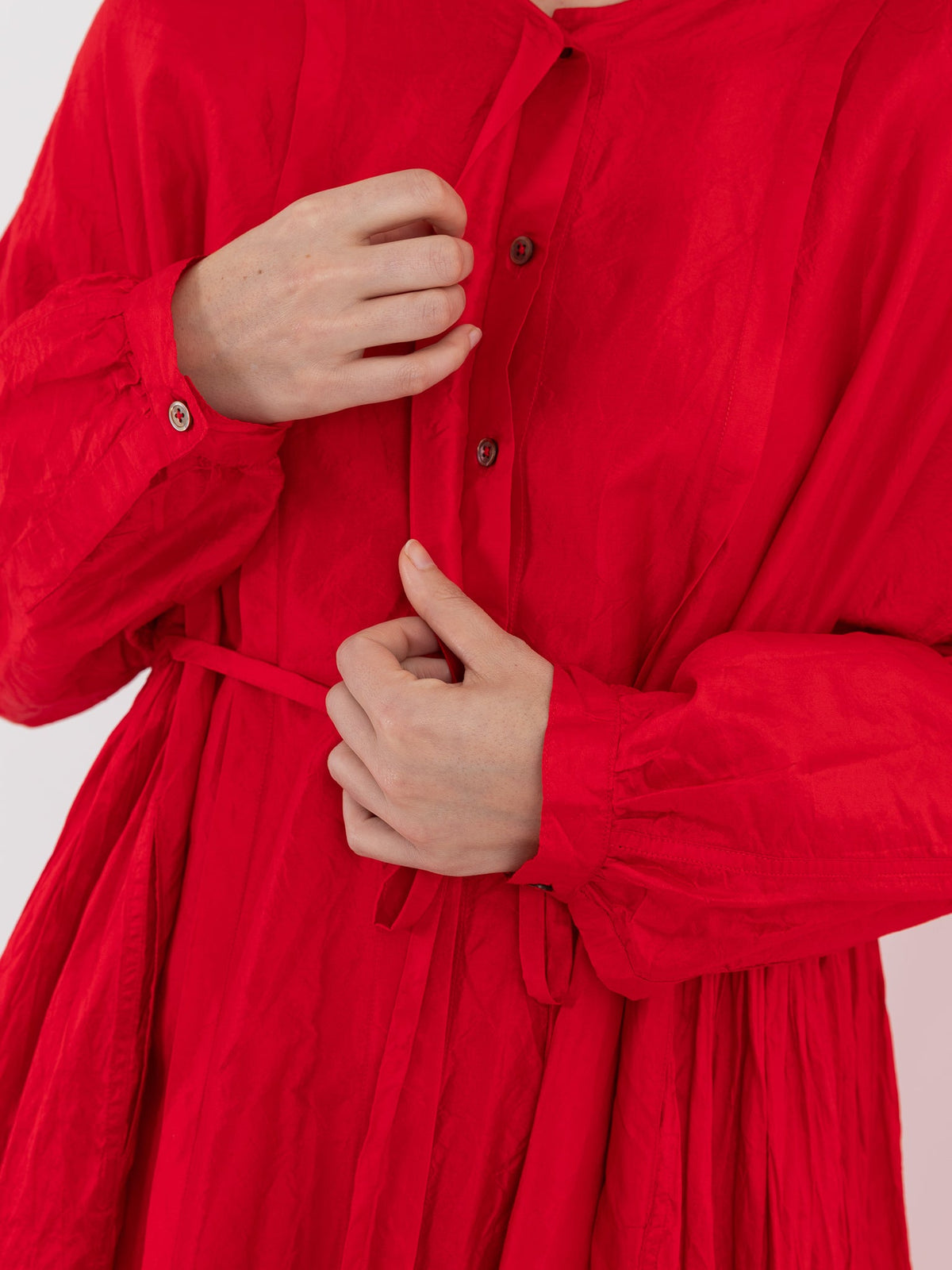 Christian Peau Dress in Red - CHRISTIAN PEAU at Worthwhile - shop DRESS