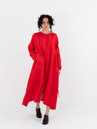 Christian Peau Dress in Red - CHRISTIAN PEAU at Worthwhile - shop DRESS
