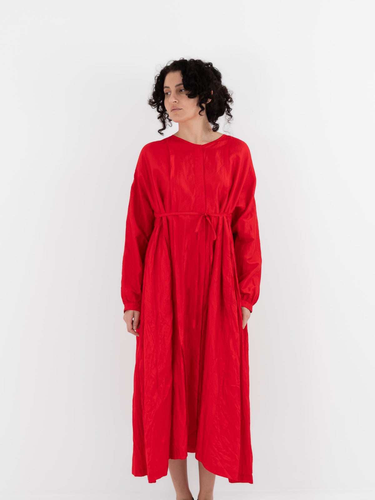 Christian Peau Dress in Red - CHRISTIAN PEAU at Worthwhile - shop DRESS