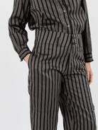 Christian Peau Pant in Black Stripe - CHRISTIAN PEAU at Worthwhile - shop PANT