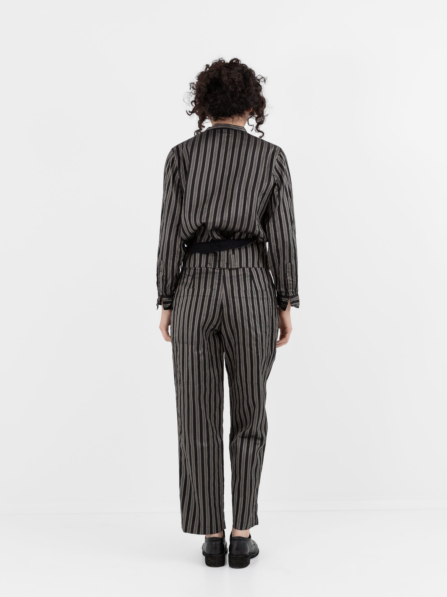 Christian Peau Pant in Black Stripe - CHRISTIAN PEAU at Worthwhile - shop PANT