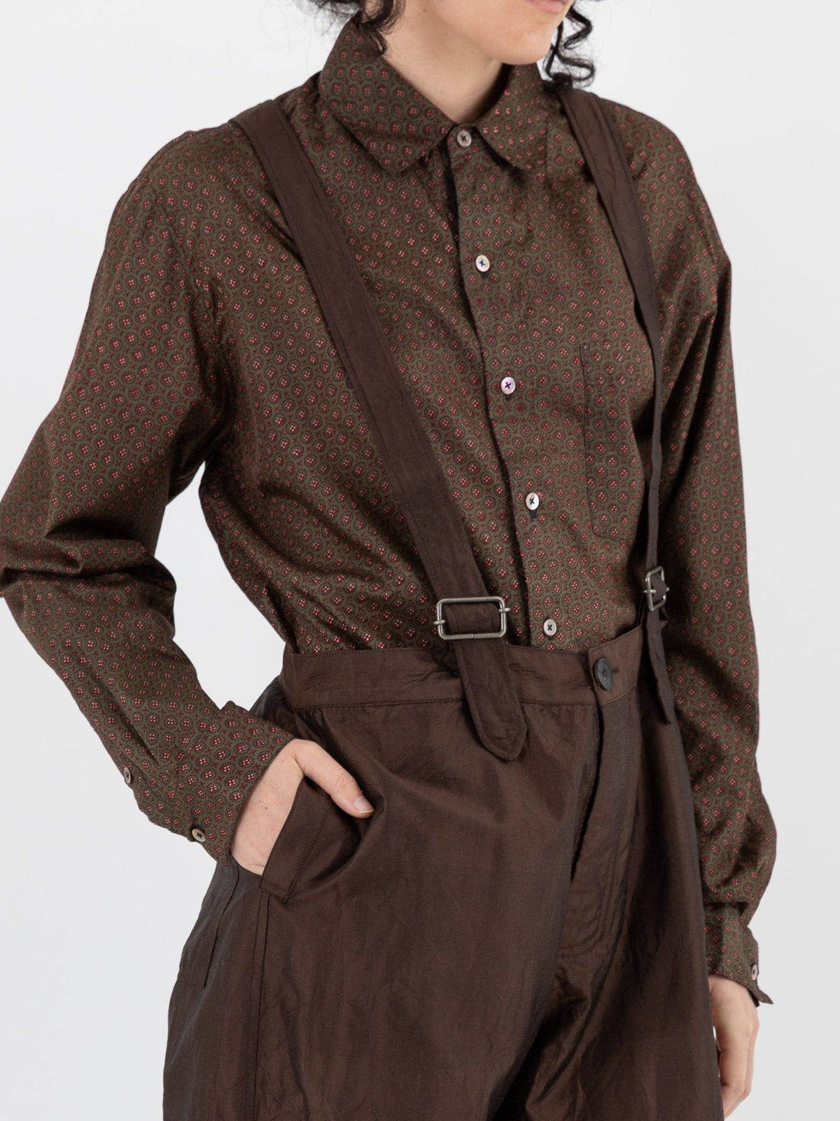 Christian Peau Pant in Brown - CHRISTIAN PEAU at Worthwhile - shop PANT