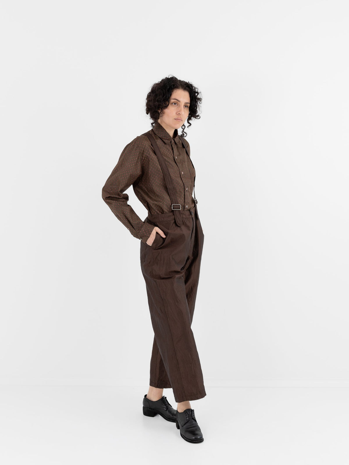 Christian Peau Pant in Brown - CHRISTIAN PEAU at Worthwhile - shop PANT