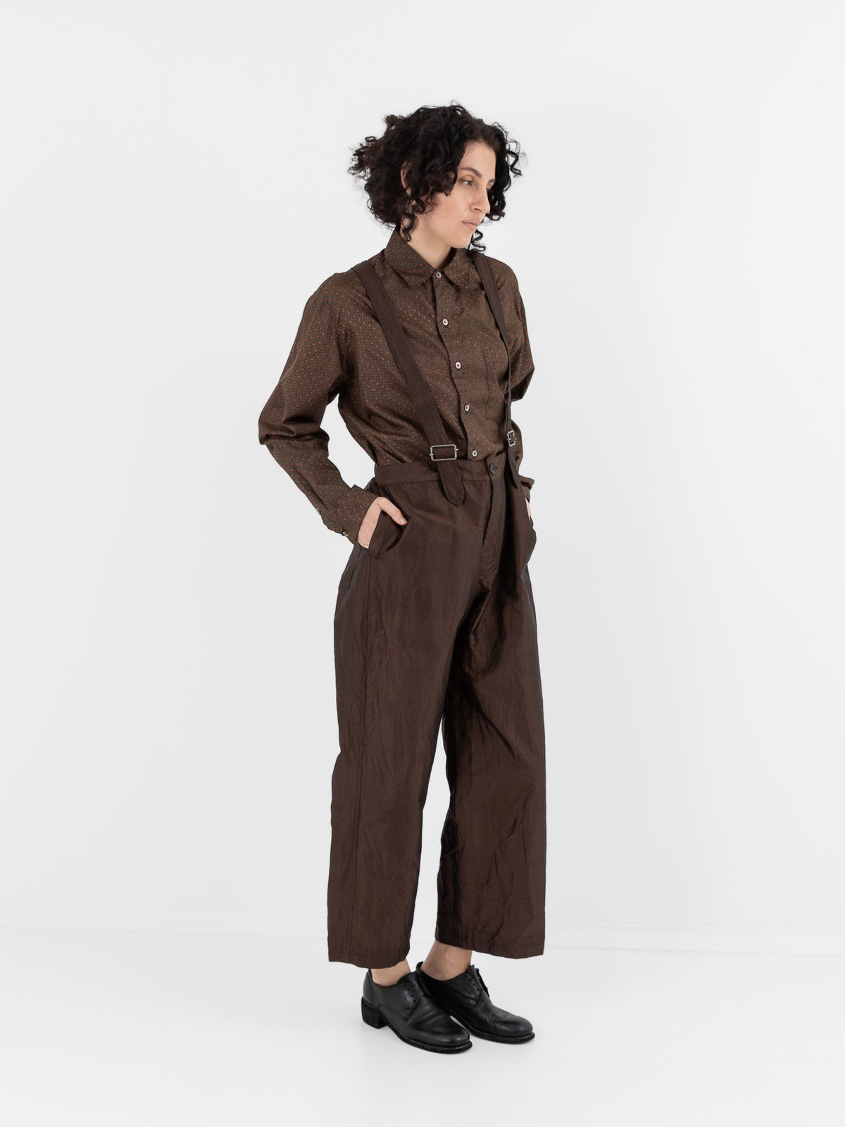 Christian Peau Pant in Brown - CHRISTIAN PEAU at Worthwhile - shop PANT