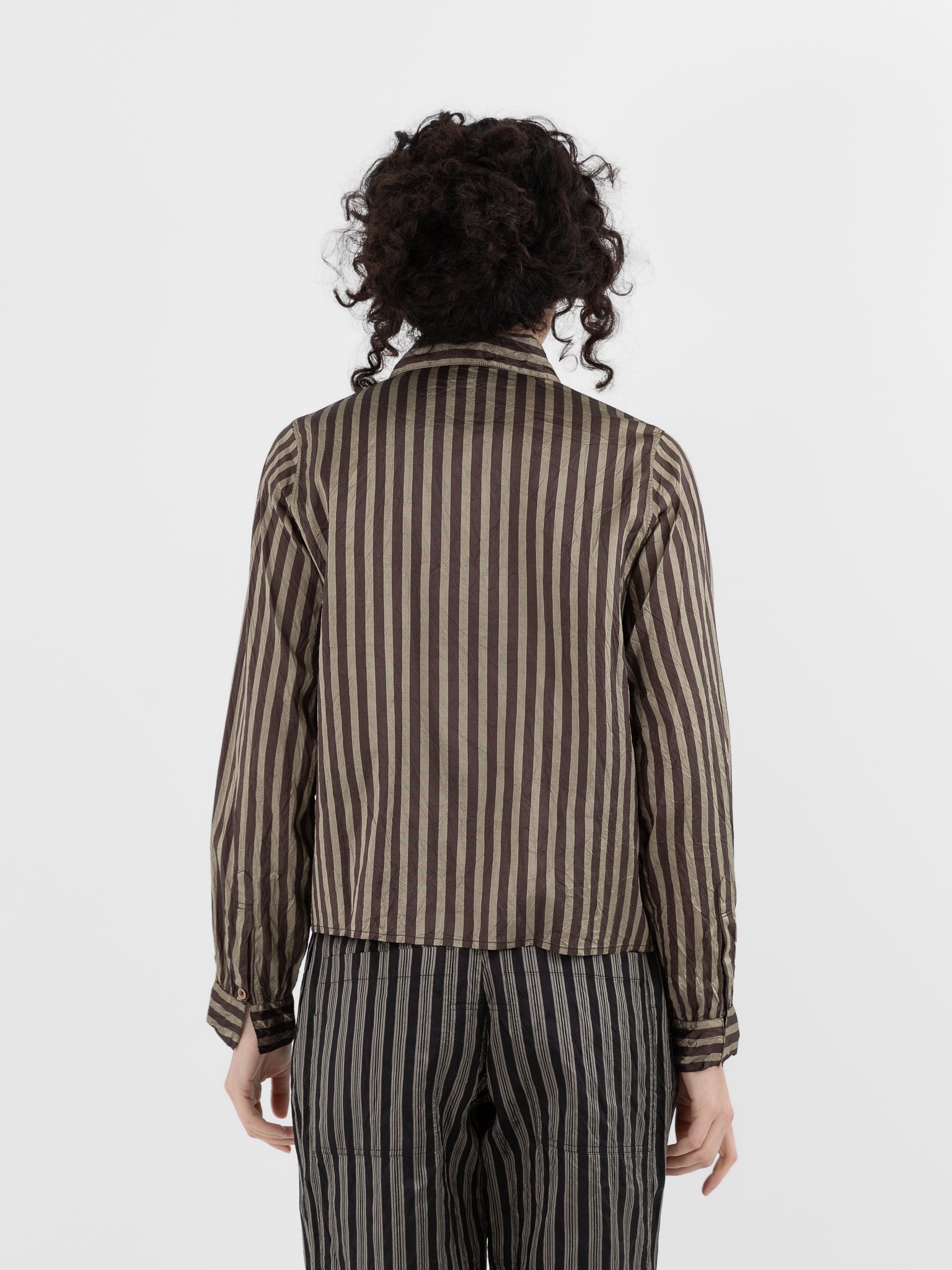 Christian Peau Shirt in Brown/Copper - CHRISTIAN PEAU at Worthwhile - shop TOP