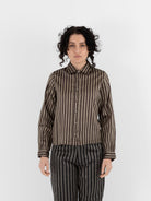 Christian Peau Shirt in Brown/Copper - CHRISTIAN PEAU at Worthwhile - shop TOP