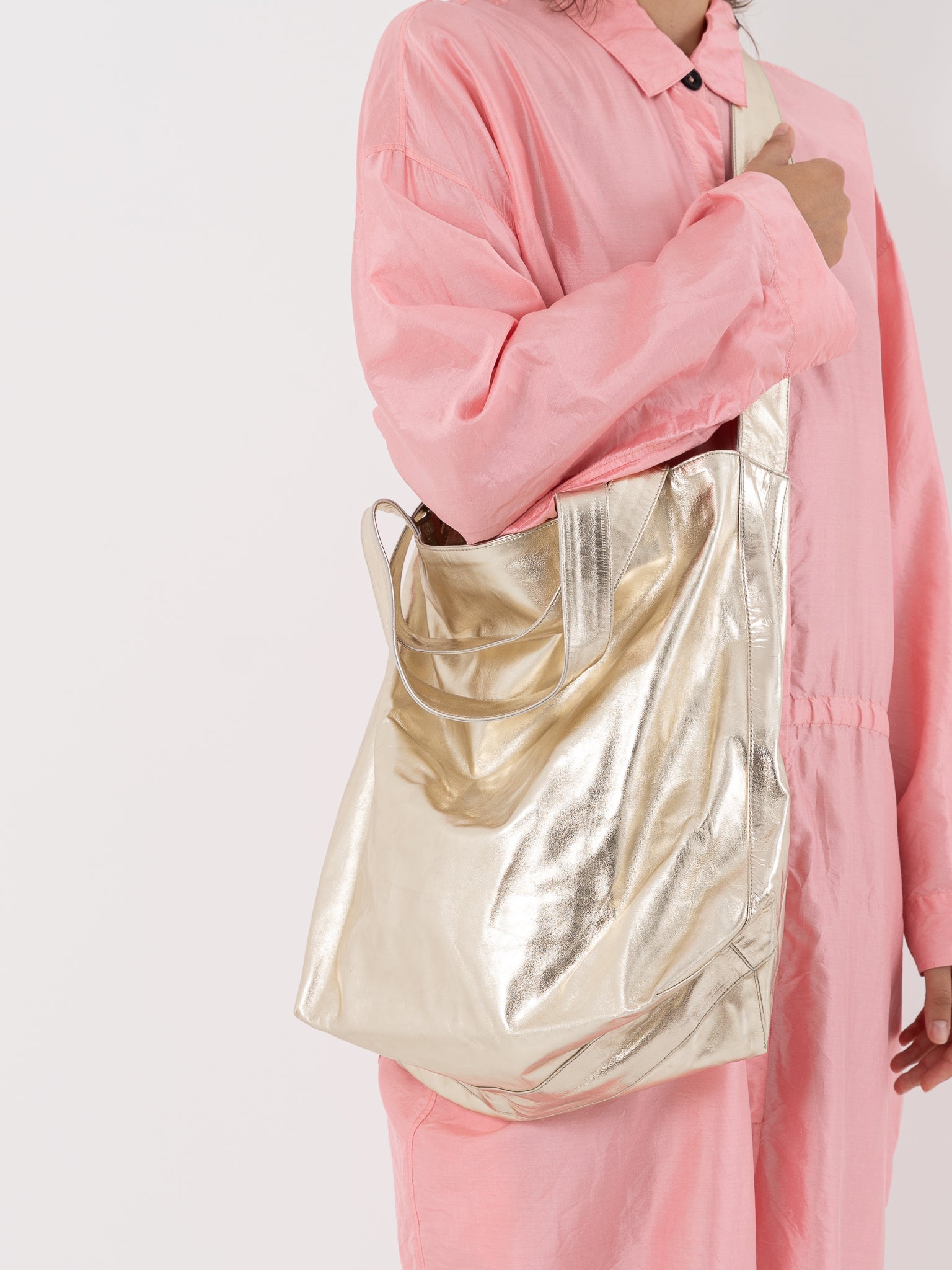 Christian Peau Tote, Light Gold - Worthwhile