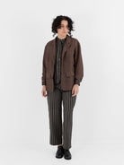 Christian Peau Vintage Silk Jacket 1 in Red/Brown - CHRISTIAN PEAU at Worthwhile - shop JACKET