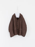 Christian Peau Vintage Silk Jacket 1 in Red/Brown - CHRISTIAN PEAU at Worthwhile - shop JACKET