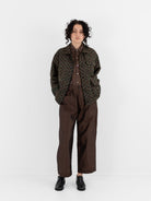 Christian Peau Vintage Silk Jacket 2 in Red/Brown - CHRISTIAN PEAU at Worthwhile - shop JACKET