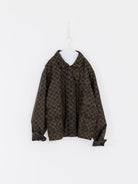 Christian Peau Vintage Silk Jacket 2 in Red/Brown - CHRISTIAN PEAU at Worthwhile - shop JACKET