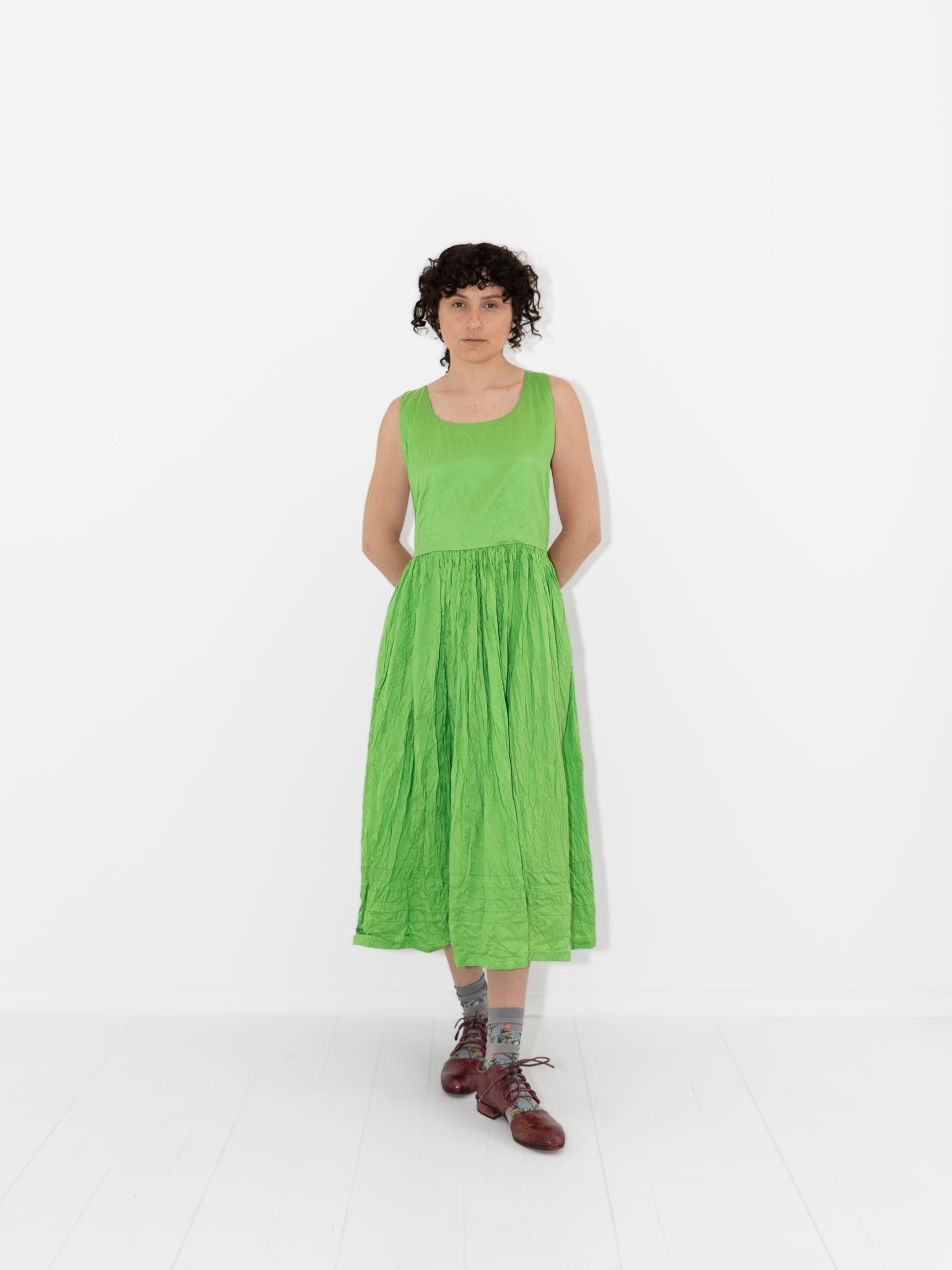Christian Peau Dress in Kiwi - CHRISTIAN PEAU at Worthwhile - shop DRESS