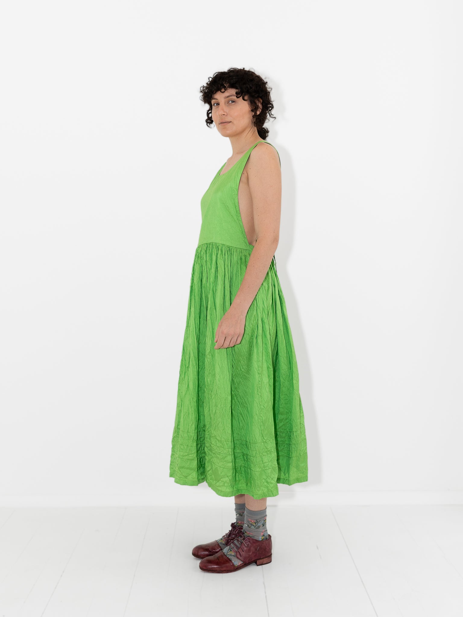 Christian Peau Dress in Kiwi - CHRISTIAN PEAU at Worthwhile - shop DRESS