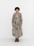 Christian Peau Ikat Skirt in Blue - CHRISTIAN PEAU at Worthwhile - shop SKIRT