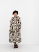 Christian Peau Ikat Skirt in Blue - CHRISTIAN PEAU at Worthwhile - shop SKIRT