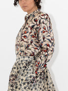 Christian Peau Ikat Jacket in Flower - CHRISTIAN PEAU at Worthwhile - shop JACKET