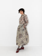 Christian Peau Ikat Skirt in Blue - CHRISTIAN PEAU at Worthwhile - shop SKIRT
