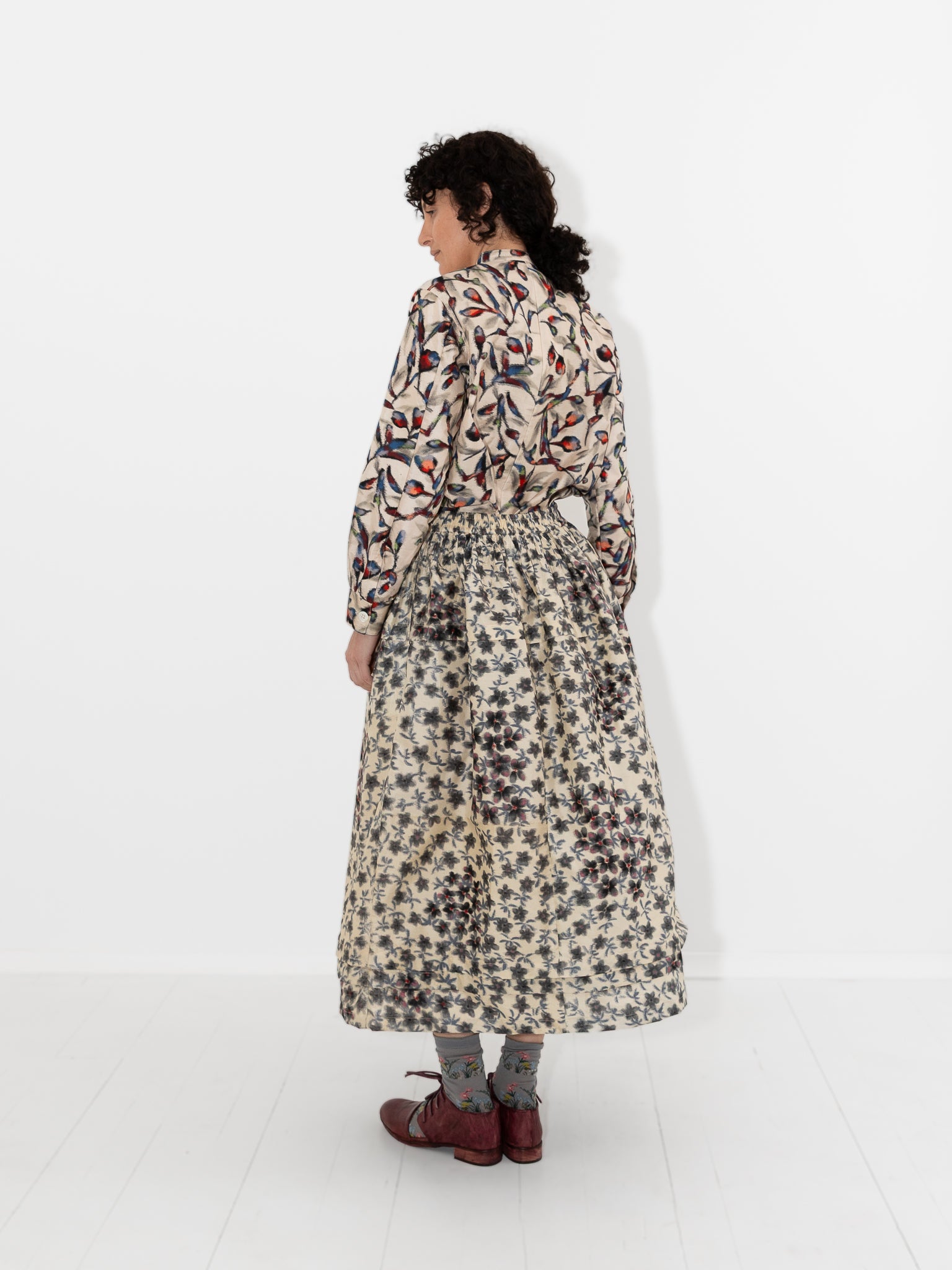 Christian Peau Ikat Jacket in Flower - CHRISTIAN PEAU at Worthwhile - shop JACKET