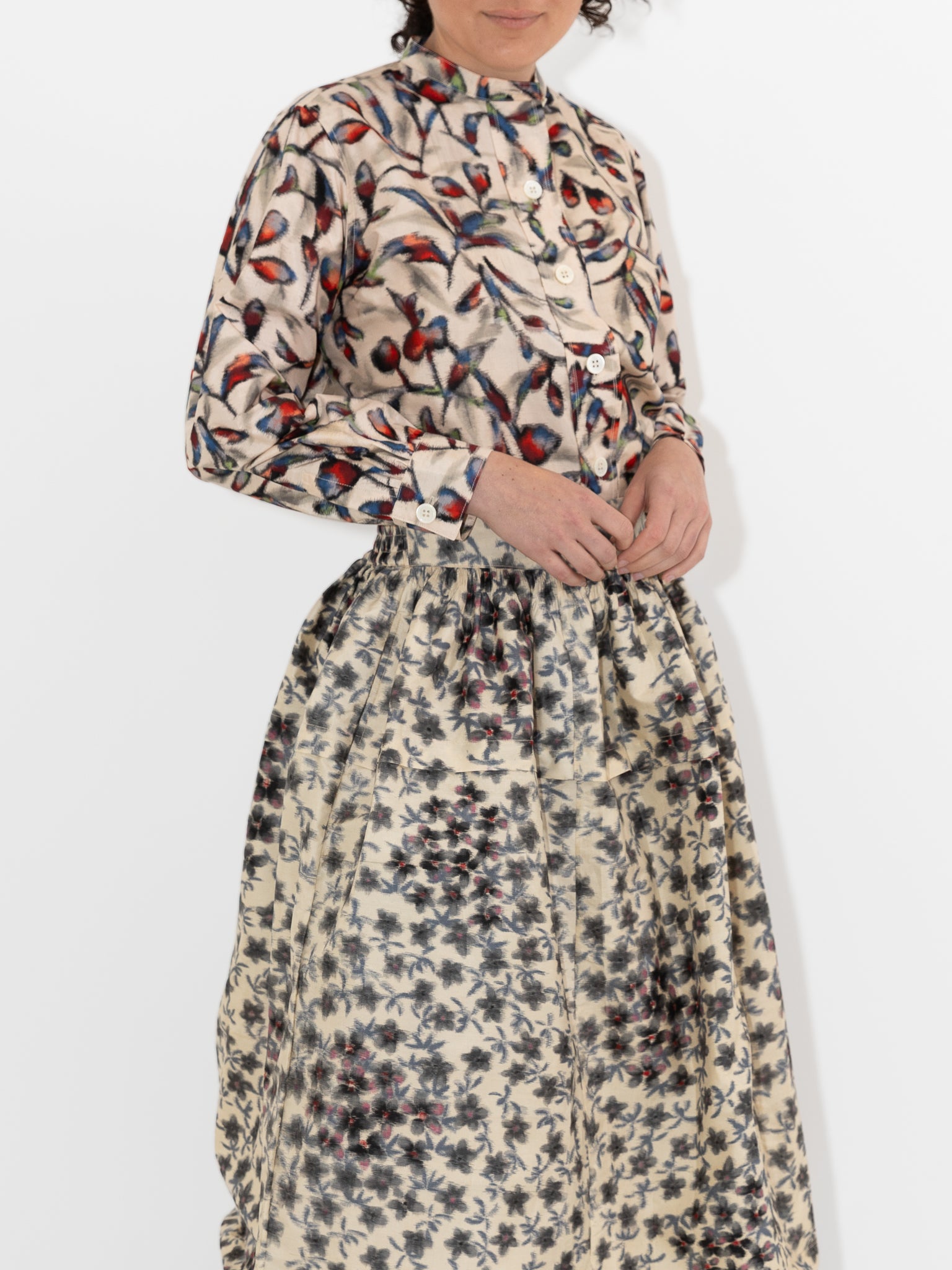 Christian Peau Ikat Jacket in Flower - CHRISTIAN PEAU at Worthwhile - shop JACKET