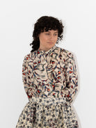 Christian Peau Ikat Jacket in Flower - CHRISTIAN PEAU at Worthwhile - shop JACKET