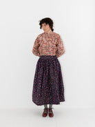 Christian Peau Ikat Skirt in Purple - CHRISTIAN PEAU at Worthwhile - shop SKIRT