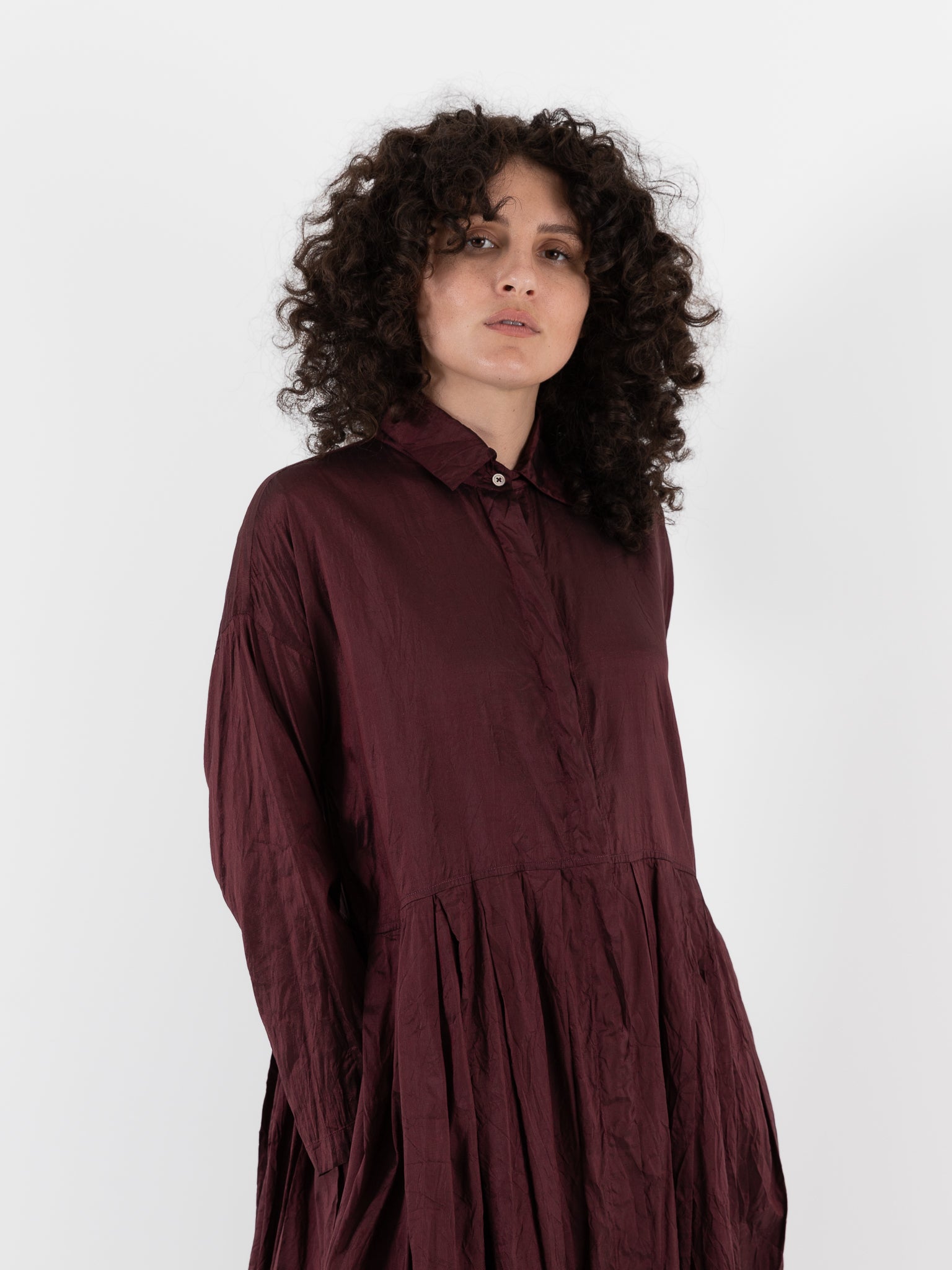 Christian Peau Collar Dress at Worthwhile - shop product_category