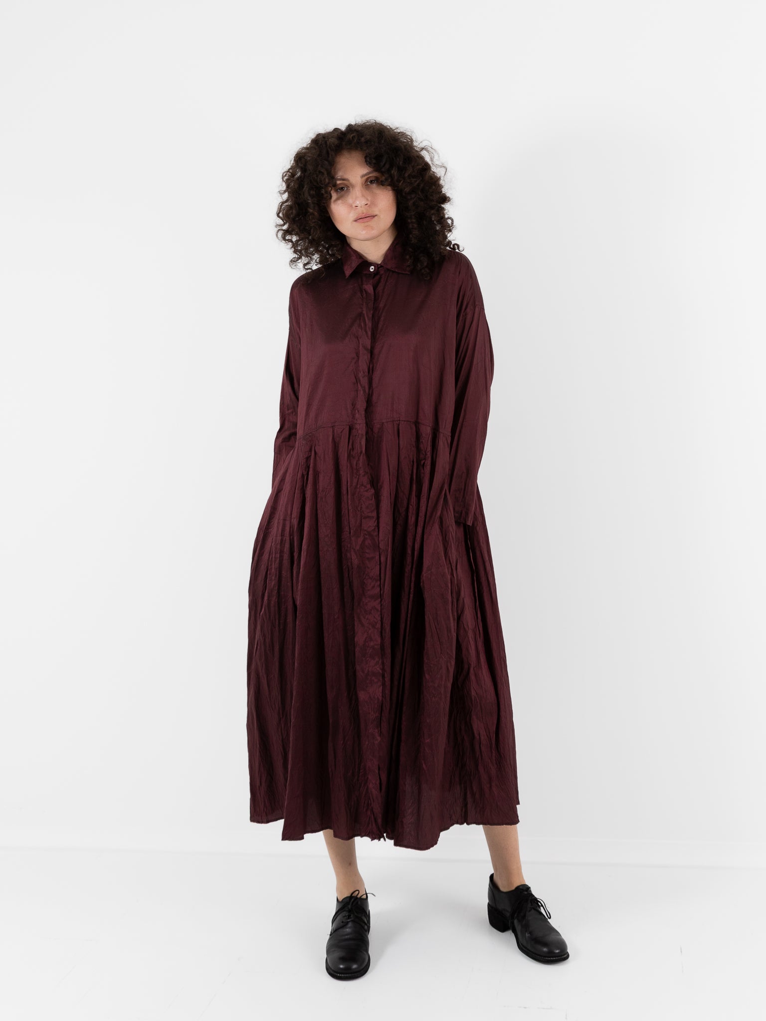 Christian Peau Collar Dress - CHRISTIAN PEAU at Worthwhile